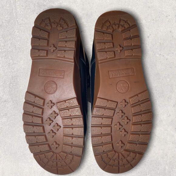 TIMBERLAND FLOWER FLORAL GIRLS WINTER RAIN SNOW BOOT BLUE 6 - Picture 4 of 5